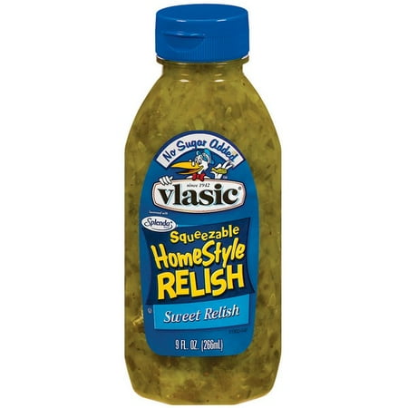 Sugar Free Sweet Relish, Vlasic No Sugar Added Homestyle Sweet Relish