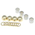 thumbnail image 1 of Skateboard Bearing Spacers Washers Nuts Speed Kit Longboard Repair Rebuild, 1 of 3