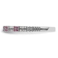thumbnail image 4 of Auriga 925 Sterling Silver Amethyst & Diamond Ring for Women Size- 8, 4 of 6