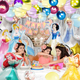 thumbnail image 4 of Kit 83 Globos Para Princesa Decoraciones Fiesta Xtellar multicolor, 4 of 4