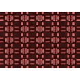 thumbnail image 1 of Ahgly Company Indoor Rectangle Patterned Dark Scarlet Red Area Rugs, 4' x 6', 1 of 6
