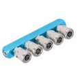 thumbnail image 4 of Air Distribution Blocks, G1/4 Thread 0-0.92kfg/cm² Stainless Steel Bead Multiple Way Manifold Block  Airtightness  For Automation Equipment SML-2,SML-3,SML-4,SML-5,SML-6, 4 of 8