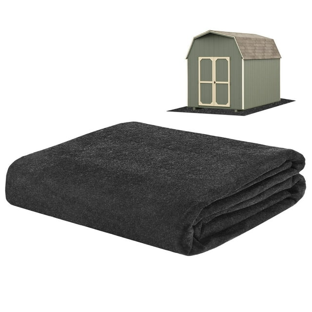Alfombrilla de Almacenamiento Exterior para Cobertizo, 1829mmx2438mm, Pad Protector Impermeable Antideslizante