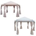 thumbnail image 6 of Kselythan 13x 13ft Patio Hexagonal Gazebo Outdoor Waterproof Pop Up Gazebo W/Storage Bag And Strong Steel Frame Soft Top Event Tent W/Curtains Hexanal Canopies Gazebos For Patio Garden, 6 of 9