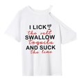 thumbnail image 2 of Camiseta para mujer Tops de verano Ropa femenina de moda Camiseta con cuello redondo para uso diario M, 2 of 8
