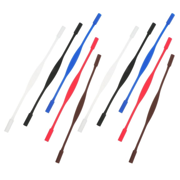 LABSERRON 10Pcs Glasses Nonslip Accessories Eyeglass Retainers for Multiple Uses