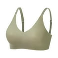 thumbnail image 3 of Sngxgn Women's Comfort Front Close Sport Bra(Green,XXL), 3 of 7