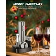 thumbnail image 2 of Electric Wine Opener Set 6-in-1 Automatic Electric Wine Bottle Opener Rechargeable Wine Gift Set TOMEEM, 2 of 8
