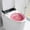 Pink, variant on Elderly Sitz Bath Women Bidet Hip Bath with Drain Holes Versatile PP Materials over The Toilet Accessories Portable for Standard Toilets Blue