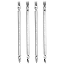 Uxcell 4pcs Magnetic Double Ended Screwdriver Bit 6mm PH2 6"/150mm 1/4" Shank Phillips Cross Slotted Flat Screw Driver Bit