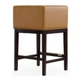 thumbnail image 4 of Manhattan Comfort Kingsley 26" Faux Leather Counter Stool in Camel Brown, 4 of 5