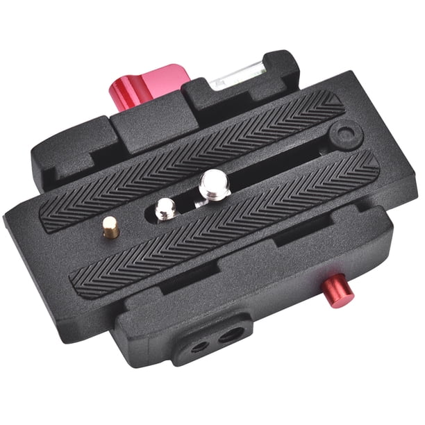 Placa Base De Abrazadera QR De Liberación Rápida P200 Manfrotto 500 AH 701 503 HDV 577 Conmutación De Fotografía aleación De Aluminio Negro 268g