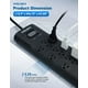 thumbnail image 5 of Protector contra sobretensiones, regleta de alimentación SUREANCE, 12 salidas y 4 puertos USB, 5 of 6
