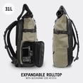 thumbnail image 2 of Mochila WANDRD PRVKE 31L V3, bolso de viaje resistente a la intemperie, 2 of 9