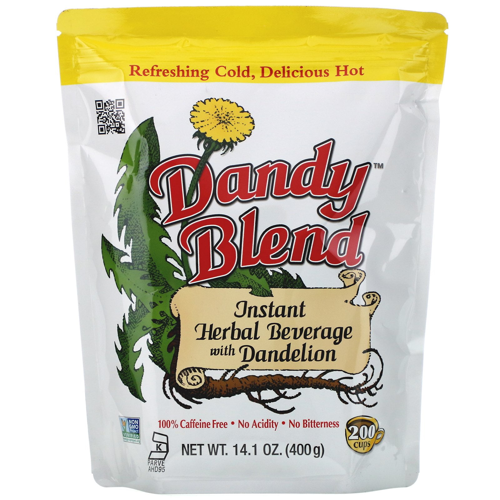Dandy Blend Caffeine Free Instant Herbal Beverage With Dandelion, 14.1