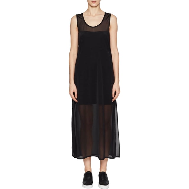 French Connection Celia Jersey Maxi Vestido para Mujer, Negro, 0