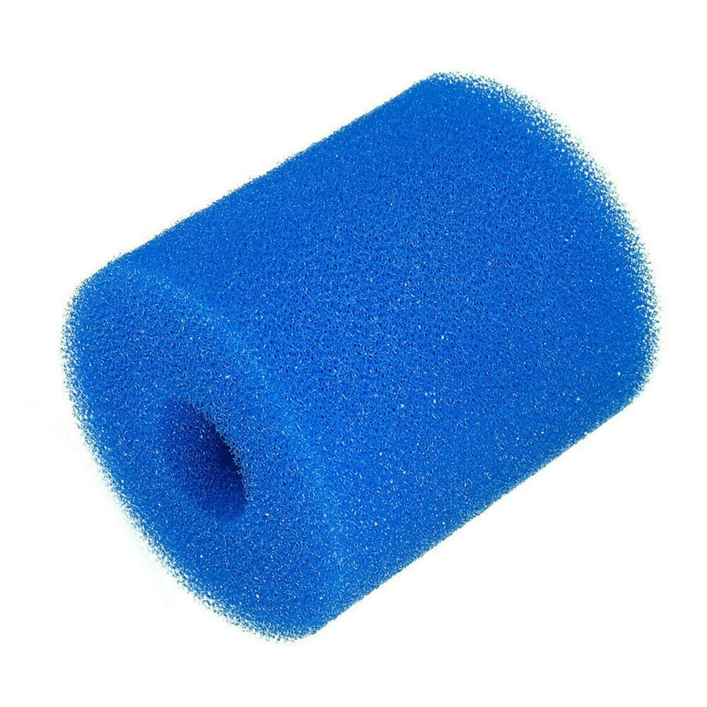 Lot De 4 éponges Filtrantes Type H Pour Piscine – 102x90x30 Mm – Réutilisables, Lavables – Absorbe Graisses Et Impuretés