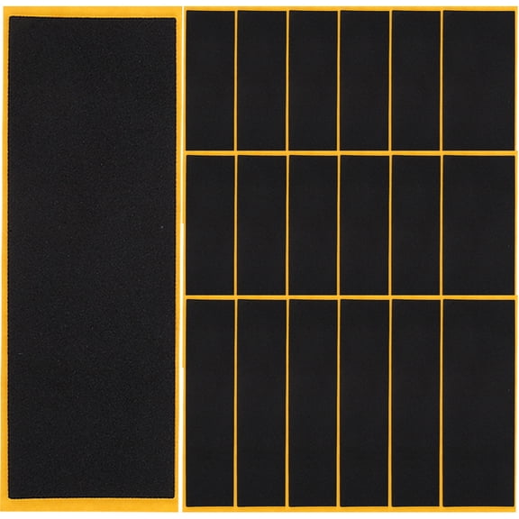 20Pcs Fingerboard Grip Tape Adhesive Mini Skateboard Foam Grip Tape for Kids Adults