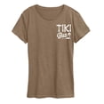 thumbnail image 2 of Instant Message - Tiki Bar - Women's Short Sleeve Graphic T-Shirt, 2 of 5