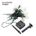 thumbnail image 2 of Guirnalda de luces LED solares para jardín, lámpara decorativa impermeable, luces de setas, guirnalda, decoración de Patio, luces solares para Iluminación y accesorios Blanco cálido 6.5 M 30LED Toystoory HA005726-03, 2 of 6
