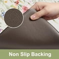 thumbnail image 4 of Anti Fatigue Kitchen Mat for Floor, Farmhouse Floral Kitchen Rugs Sets of 2, Kitchen Floor Mats Non-Slip, Cushioned Standing Mat for Sink, Laundry, Desk, Home White 17"x47"+17"x29", 4 of 8