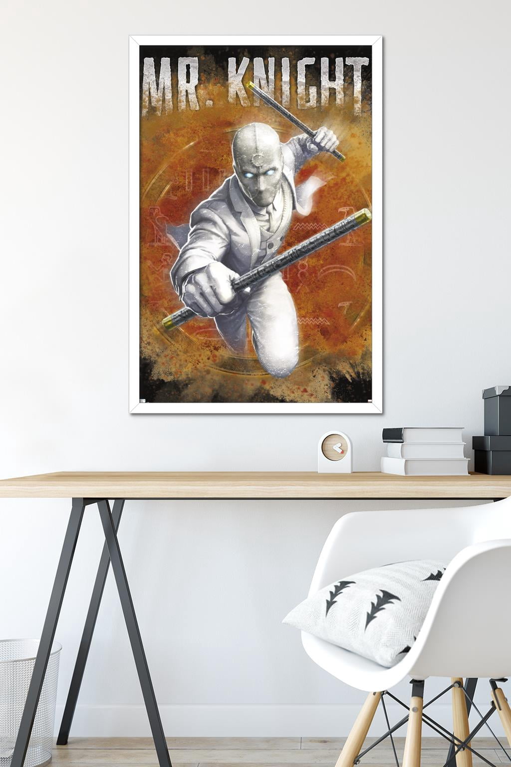 Marvel Moon Knight - Mr. Knight Wall Poster, 22.375" x 34" Framed