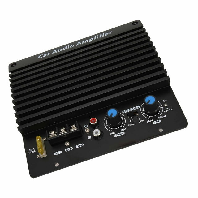 Placa amplificadora, placa amplificadora para automóvil de 12 V Placa amplificadora para automóvil Amplificador de potencia para automóvil V Características de vanguardia