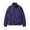 Purple-01, variant on Rvwovn Men's Full Zip Fleece Jacket, Stand Collar Polar Fleece Coat, Elastic Cuffs Multi Zipper Pockets