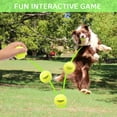 thumbnail image 3 of Dog Tennis Balls 12 Pack - Squeaky Interactive Dog Ball Toys For Training, Exercise, Indoor Outdoor Play - 2.5" Rubber Pet Balls For Small, Medium, Large Dogs, 3 of 3