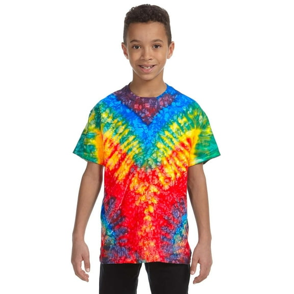Tie-Dye Youth 5.4 oz. 100% Cotton T-Shirt - CD100Y