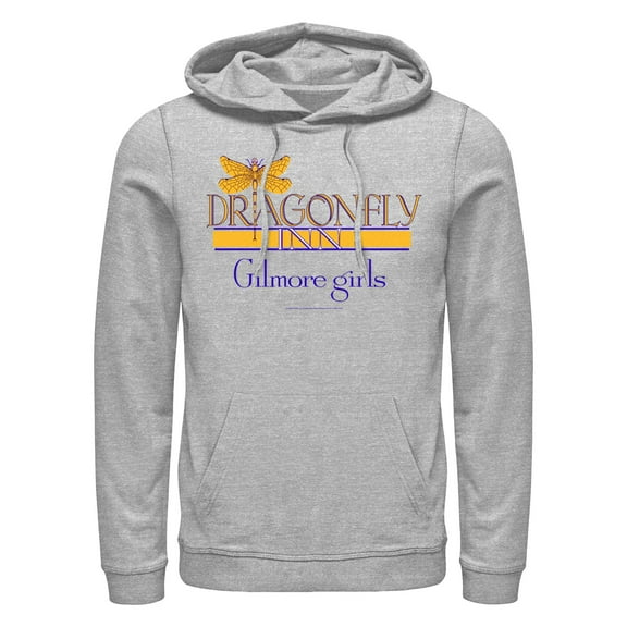 Men's Gilmore Girls Dragonfly Inn Logo Pull Over Hoodie