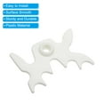 thumbnail image 4 of Uxcell Billiard Bridge Head Pool Billiard Cue Stick Bridge Plug In Billiard Accessories White 4 Pack, 4 of 6