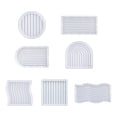 thumbnail image 1 of HEVIRGO 1PC Silicone Tapis de Table Moule DIY Rayé Table Set Moule Haute Température Résistant Moule de Sous-Verres Adapté à la Création de Sous-Verres Personnalisés, 1 of 10