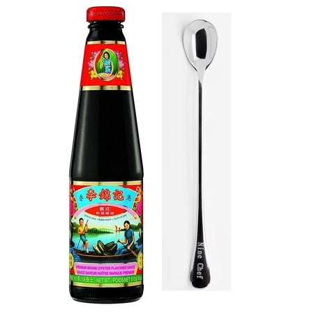 NineChef Bundle - Lee Kum Kee Premium Oyster Sauce Per order (1 Bottle) + 1 NineChef Brand ChopStick
