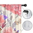 thumbnail image 4 of Blackout Kids Curtains,Pioneer Flower Floral Print Pattern Childrens Insulated Curtains Set Of 2,Bedroom Essentials,Toddler Room Decor 52"x84", 4 of 5