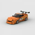 thumbnail image 4 of Racing Car City Speed Champions Fast and furious MK4 Supra Building Blocks MOC Super Racers Vehicle Technique Bricks Kids Toys, 4 of 7