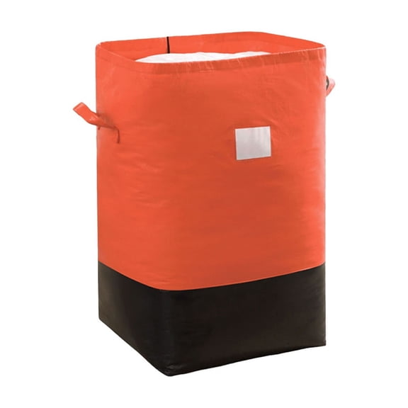 Large Laundry Hamper Bag Foldable Fabric Laundry Storage Basket with Handles for Clothes Toys and Organization Sturdy Water-Resilient Reinforced Bottom for Bedroom Nursery Dorm Burst Up Hamper