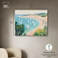 thumbnail image 5 of Preppy Sailboats in the Beach Canvas Trendy Coastal Art by Art Remedy, Gallery Wrapped, 45" x 36", 5 of 7