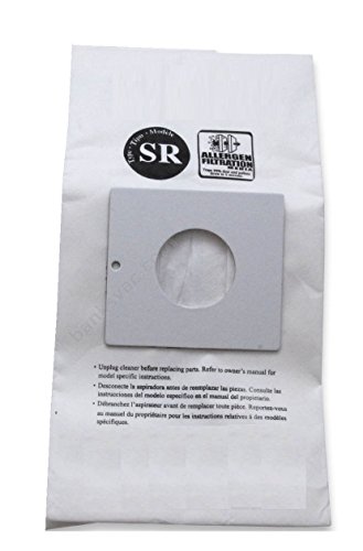 9 Hoover Duros Type SR Vacuum Bags with 