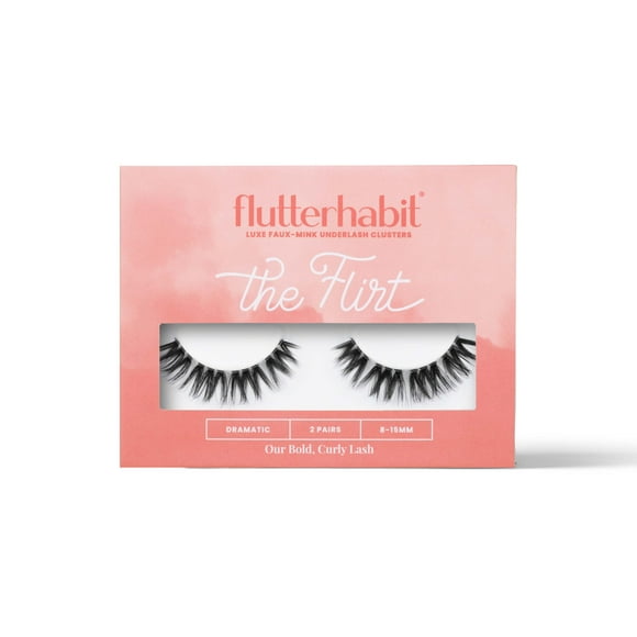 Pestañas FlutterHabit The Flirt Lashes 2 series de hasta 10 días