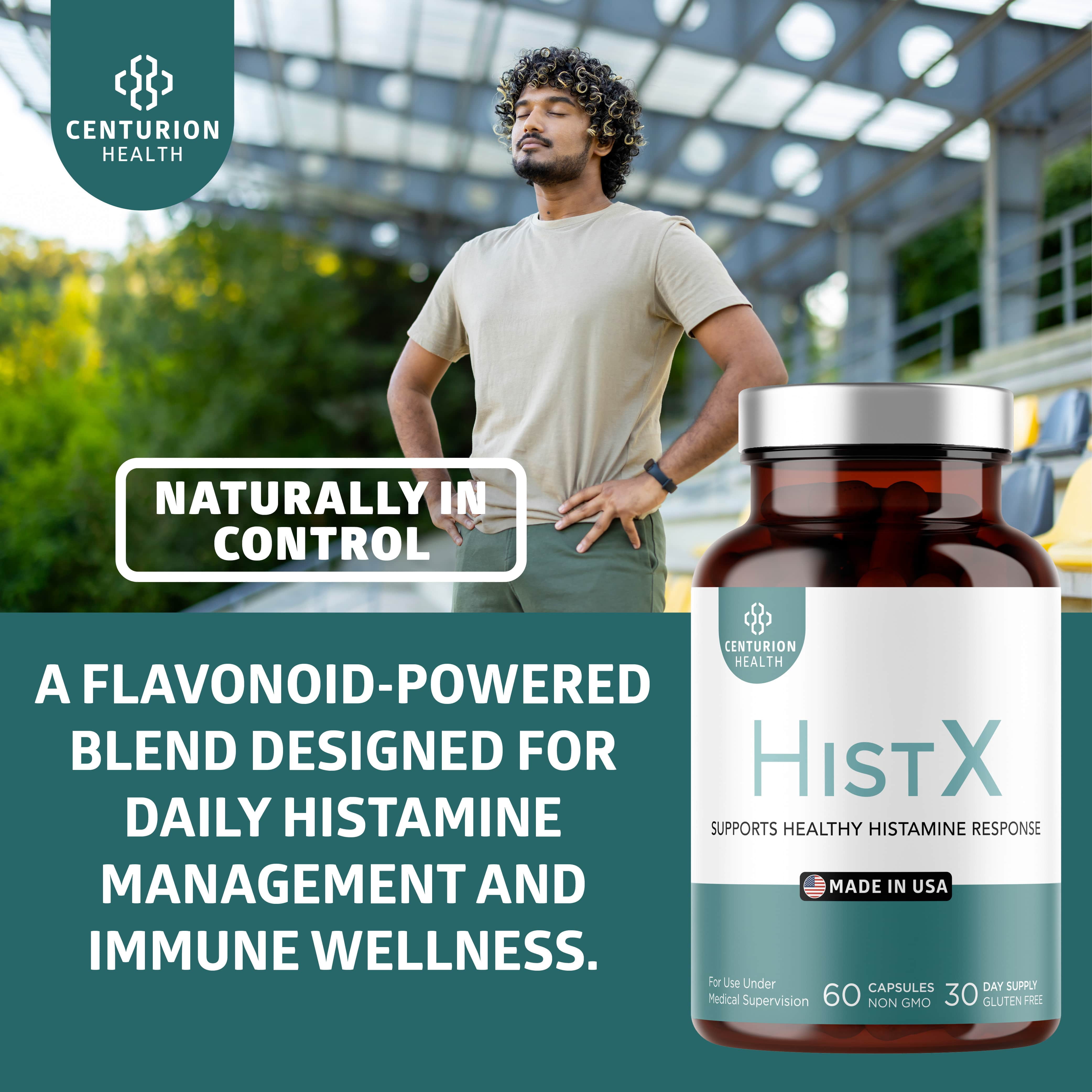Histx Histamine Support Supplement, 60 Vegan Capsules