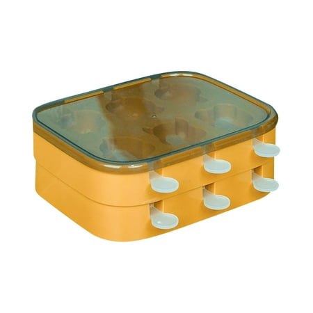 

PRINxy Ice Cream Molds For Household Use Making Popsicles Popsicles Ice Cream Ice Cream Cheese Sticks Silicone Food Grade Grinding Tools Ice Grids Yellow