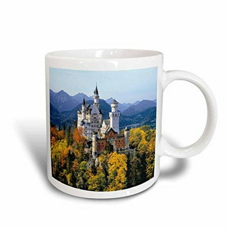 Bavaria Coffee - 3dRose Neuschwanstein castle, Bavaria, Germany - EU10 RER0071 - Ric Ergenbright, Ceramic Mug, 11-ounce