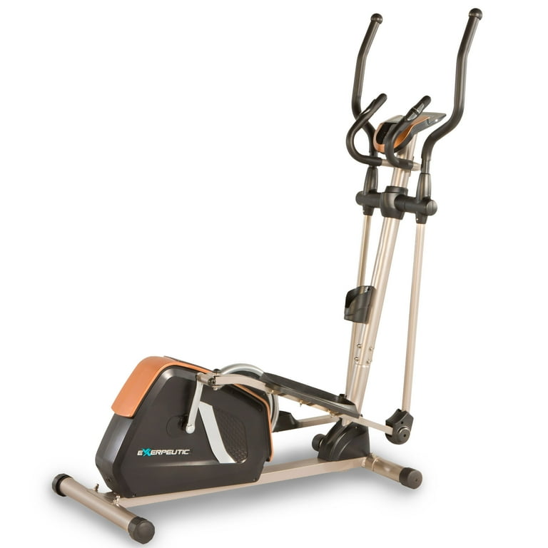 Exerpeutic gold elliptical and exercise bike dual trainer sale