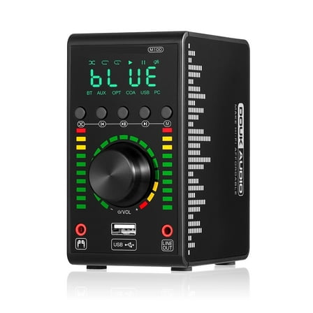 Audio Mini Digital Amplifier COAX / OPT Integrated 5.0 Amp Home/Car/Marine Audio Amp USB Player 24B/192K ,High Sound