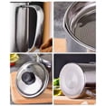 thumbnail image 6 of 1.3L 1.8L Restaurant Tray Can Oil Pot Oil Filter Storage Tank Grease Container 1.3L, 6 of 8
