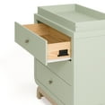 thumbnail image 5 of Storkcraft Santorini 3 Drawer Chest with Changing Topper, Sage with Driftwood, 5 of 14