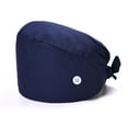 thumbnail image 1 of Gorros De Trabajo De 6 Piezas Para Médicos, En Forma De Calabaza, Servicio Prolongado, Color Puro, Botón De Pulido Opaco, Colores Surtidos, Sombreros De Funcionamiento Unisex Monstrate AP008642-12, 1 of 6