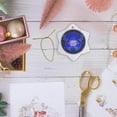 thumbnail image 6 of 3drose, Cute Astrology Cancer Zodiac Sign Blue Crab, 3 inch Snowflake Porcelain Ornament, 6 of 7