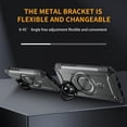thumbnail image 3 of ELEHOLD for iPhone 16 Plus Case, Compatible with Mag safe Accessories, Strong Magnetic Military-Grade Drop Protection Invisible Kickstand Shockproof Protective Phone Case,Gray, 3 of 7